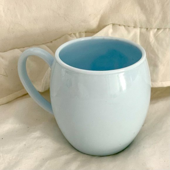 2006 Starbucks Yellow Chick in Blue Plastic Mug w/ Bunny & Easter Motif. - Picture 7 of 11